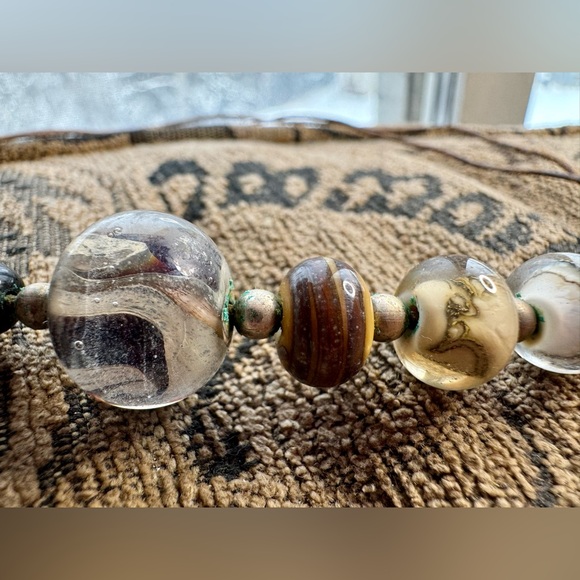 11 Vintage Murano Bead Necklace. - Picture 11 of 13